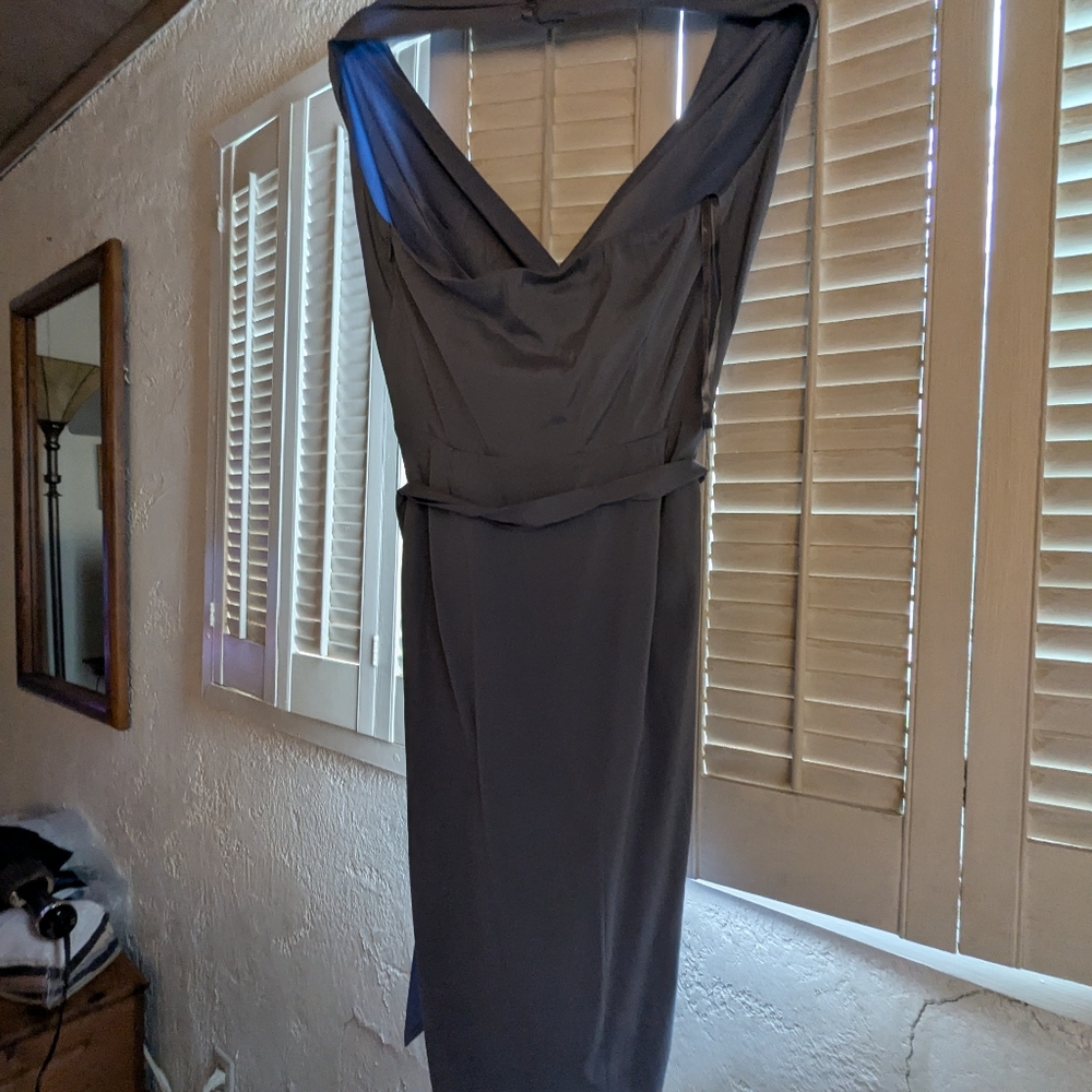 Ann Taylor Blue Halter Dress - Picture 5 of 5